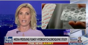Laura Ingraham Exposes Bogus Study Against Hydroxychloroquine Pushed by Anti-Trump Media: “Shockingly Irresponsible” (100percentfedup.com)