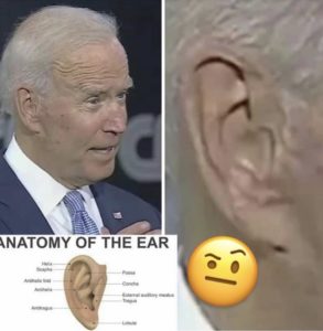 Is Joe Biden Wearing an Ear Piece During Campaign Event? (twitter.com)