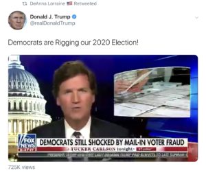 Tucker Carlson Warns About Democrats Election Rigging (twitter.com)